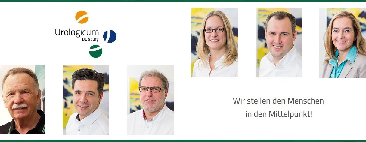 Dr. Hellmis, Dr. Düsselberg und Dr. Pflugmann - Andrologie-Experten im Urologicum Duisburg